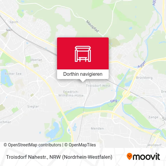 Troisdorf Nahestr. Karte