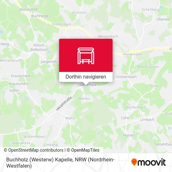Buchholz (Westerw) Kapelle Karte