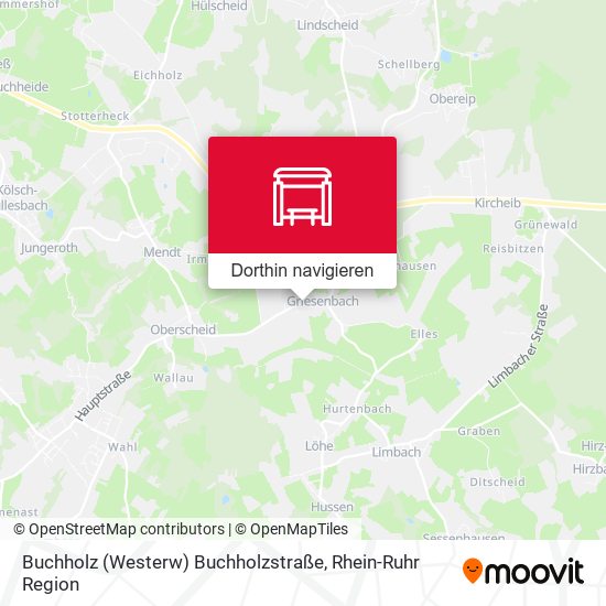 Buchholz (Westerw) Buchholzstraße Karte
