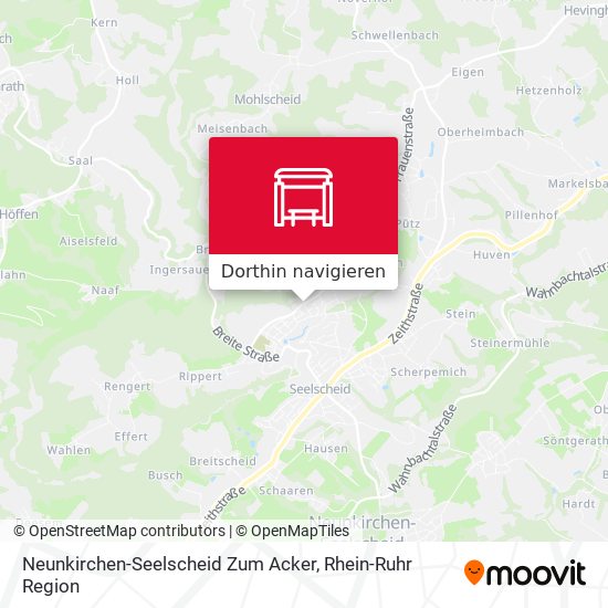 Neunkirchen-Seelscheid Zum Acker Karte