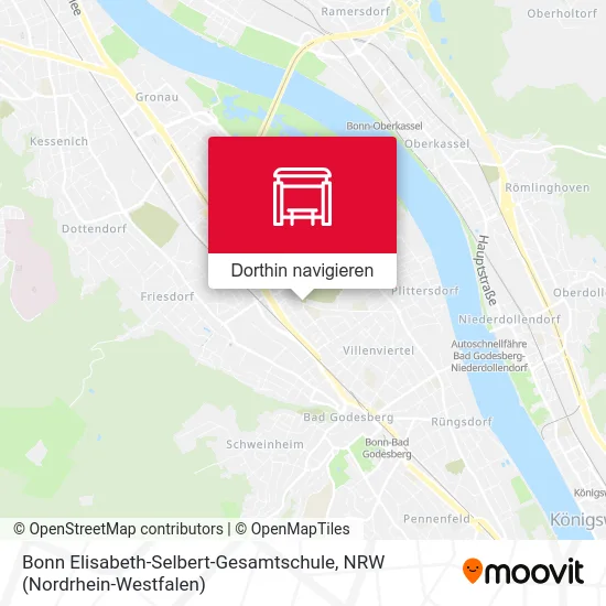 Bonn Elisabeth-Selbert-Gesamtschule Karte