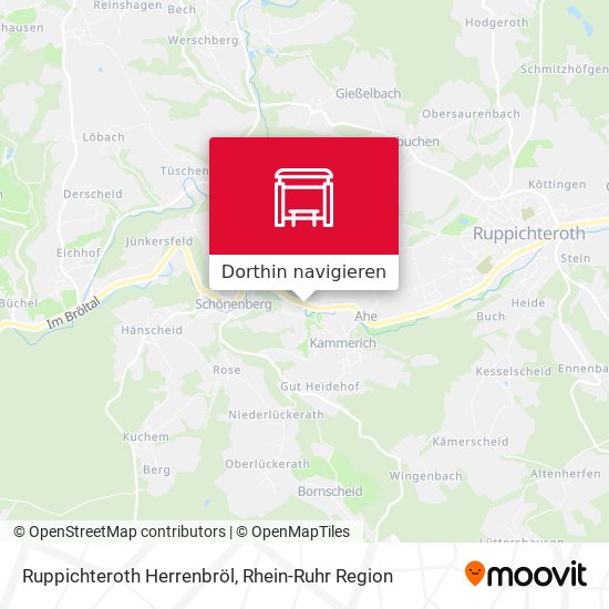 Ruppichteroth Herrenbröl Karte
