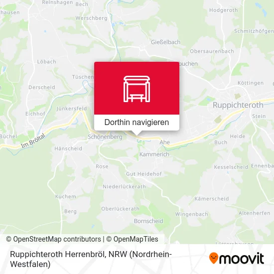 Ruppichteroth Herrenbröl Karte