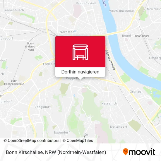 Bonn Kirschallee Karte