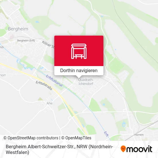 Bergheim Albert-Schweitzer-Str. Karte