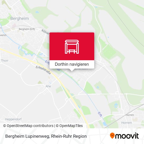 Bergheim Lupinenweg Karte