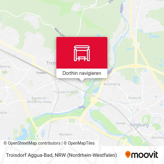 Troisdorf Aggua-Bad Karte