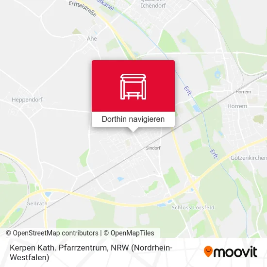 Kerpen Kath. Pfarrzentrum Karte