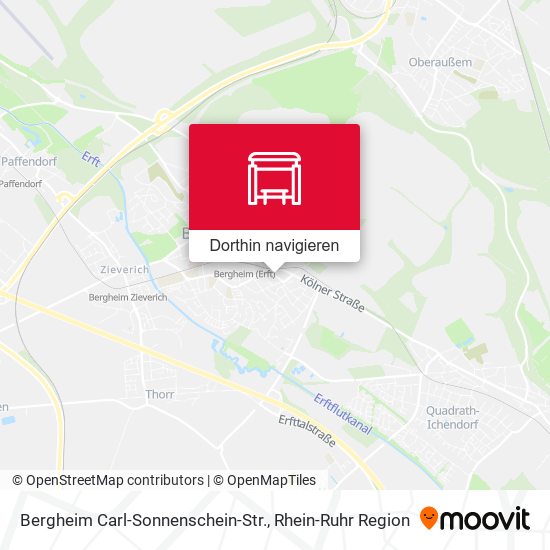 Bergheim Carl-Sonnenschein-Str. Karte