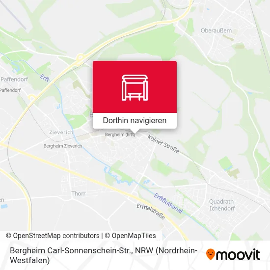 Bergheim Carl-Sonnenschein-Str. Karte