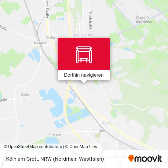 Köln am Grott Karte