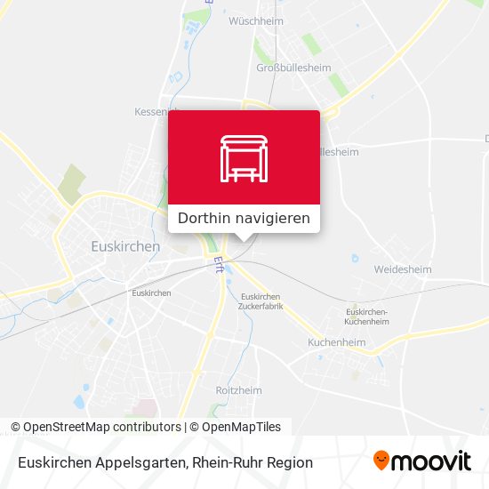 Euskirchen Appelsgarten Karte