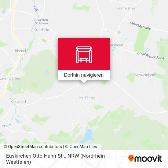 Euskirchen Otto-Hahn-Str. Karte