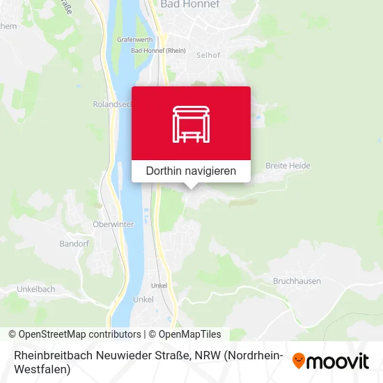 Rheinbreitbach Neuwieder Straße Karte
