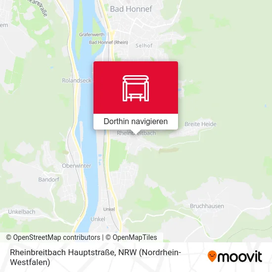 Rheinbreitbach Hauptstraße Karte