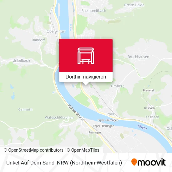 Unkel Auf Dem Sand Karte