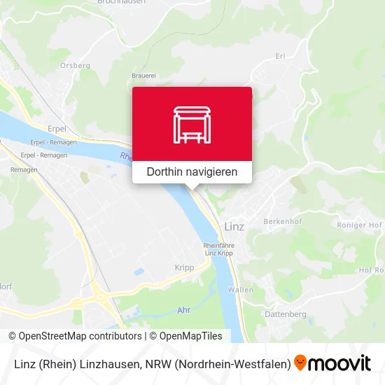 Linz (Rhein) Linzhausen Karte