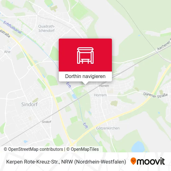 Kerpen Rote-Kreuz-Str. Karte