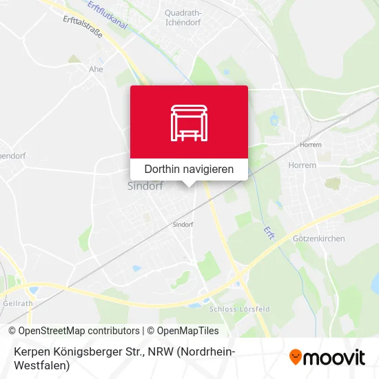 Kerpen Königsberger Str. Karte