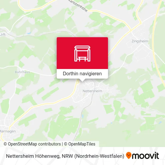 Nettersheim Höhenweg Karte