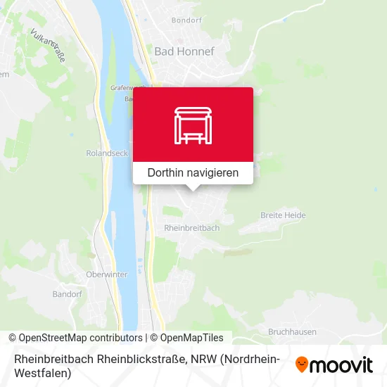Rheinbreitbach Rheinblickstraße Karte
