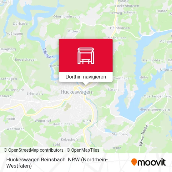 Hückeswagen Reinsbach Karte