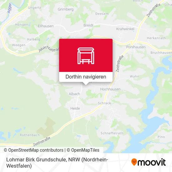 Lohmar Birk Grundschule Karte