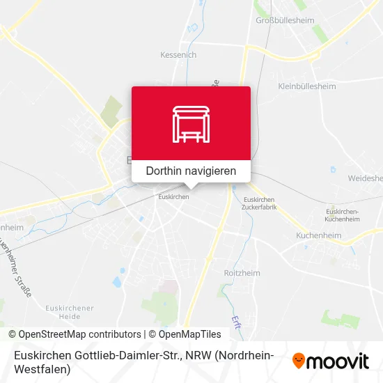 Euskirchen Gottlieb-Daimler-Str. Karte