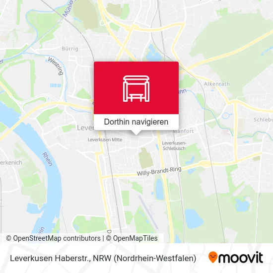 Leverkusen Haberstr. Karte