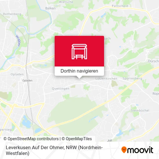Leverkusen Auf Der Ohmer Karte