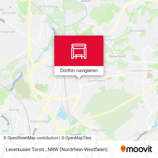 Leverkusen Torstr. Karte