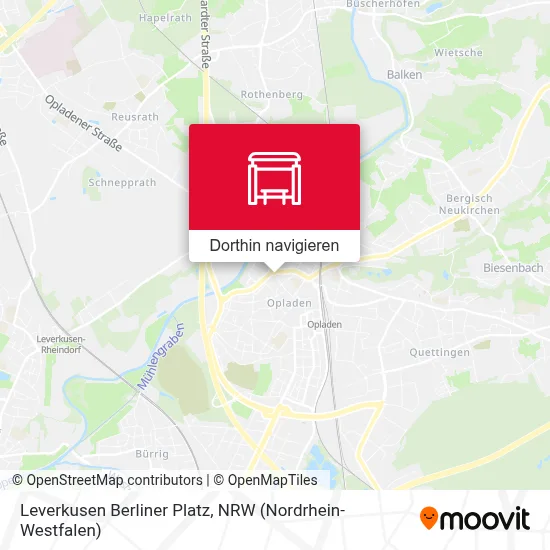 Leverkusen Berliner Platz Karte