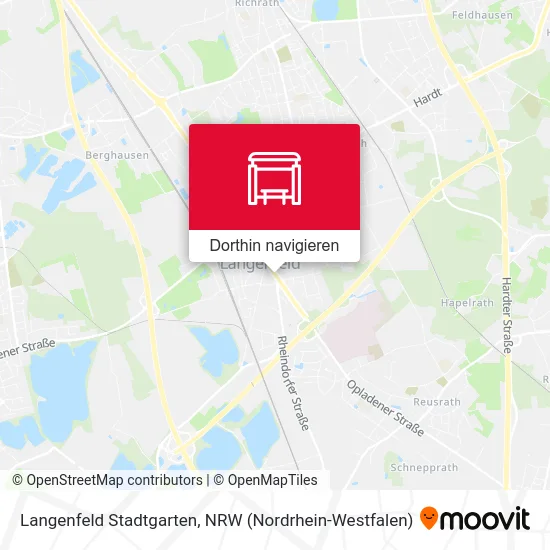 Langenfeld Stadtgarten Karte