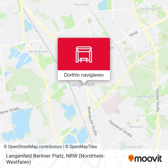 Langenfeld Berliner Platz Karte