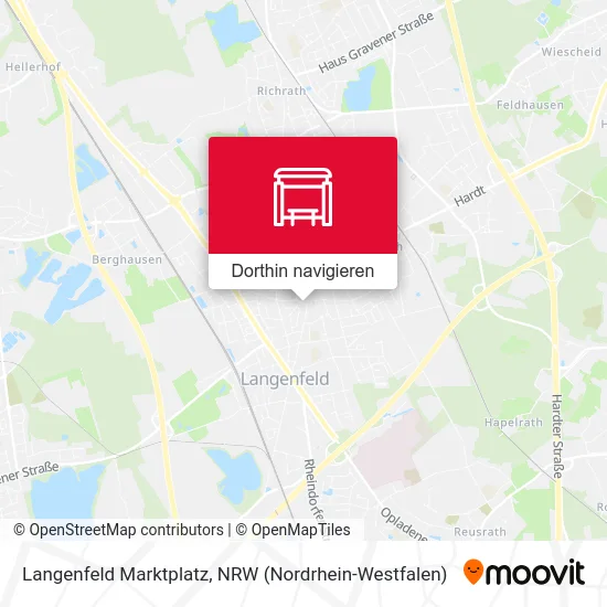 Langenfeld Marktplatz Karte