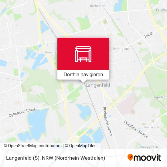 Langenfeld (S) Karte