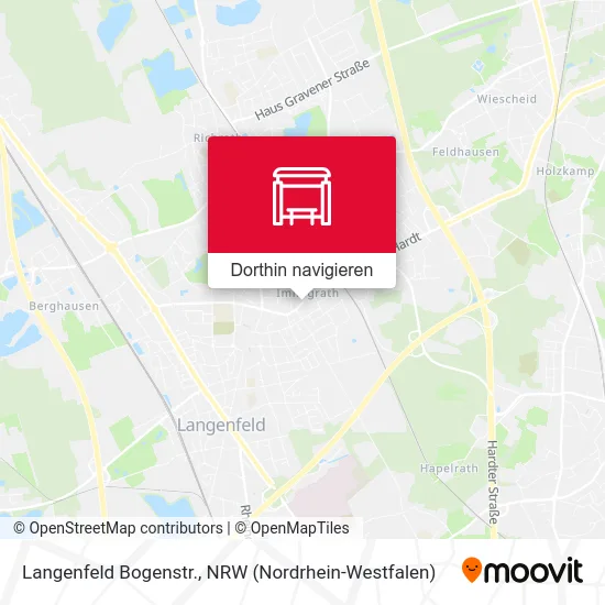 Langenfeld Bogenstr. Karte