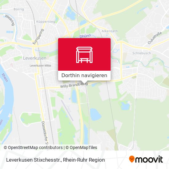 Leverkusen Stixchesstr. Karte