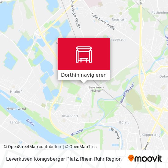 Leverkusen Königsberger Platz Karte