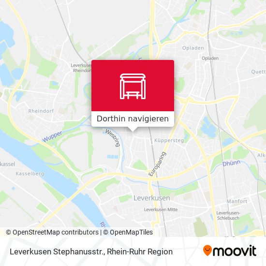 Leverkusen Stephanusstr. Karte