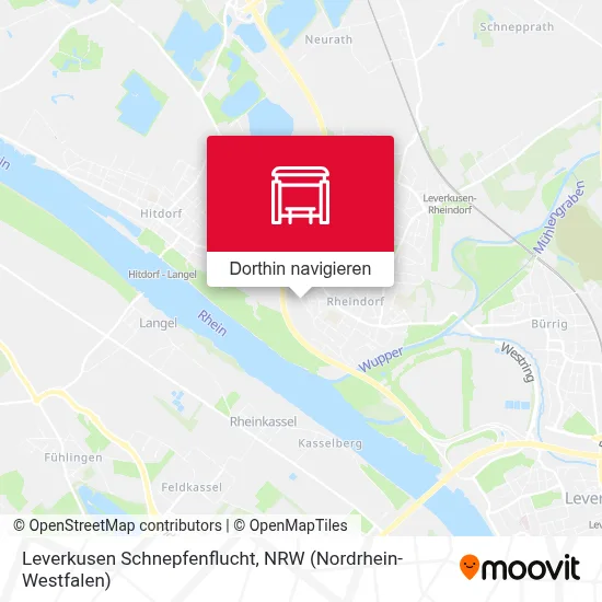 Leverkusen Schnepfenflucht Karte