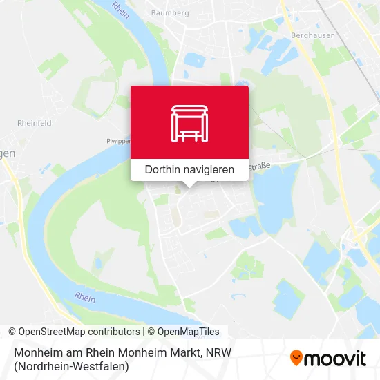 Monheim am Rhein Monheim Markt Karte