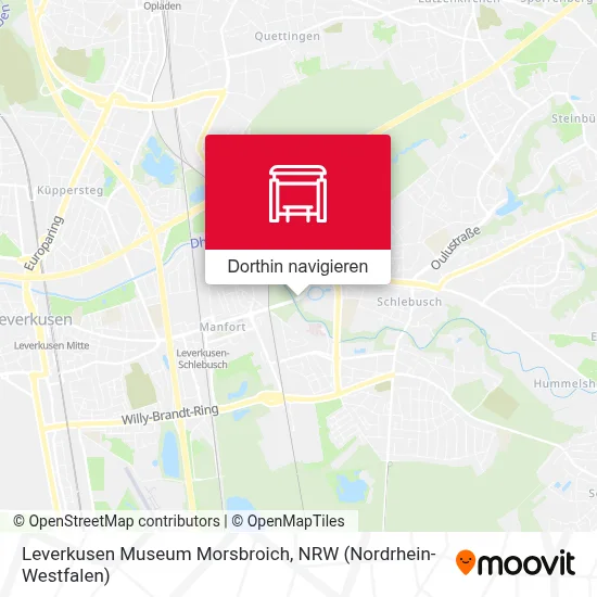 Leverkusen Museum Morsbroich Karte