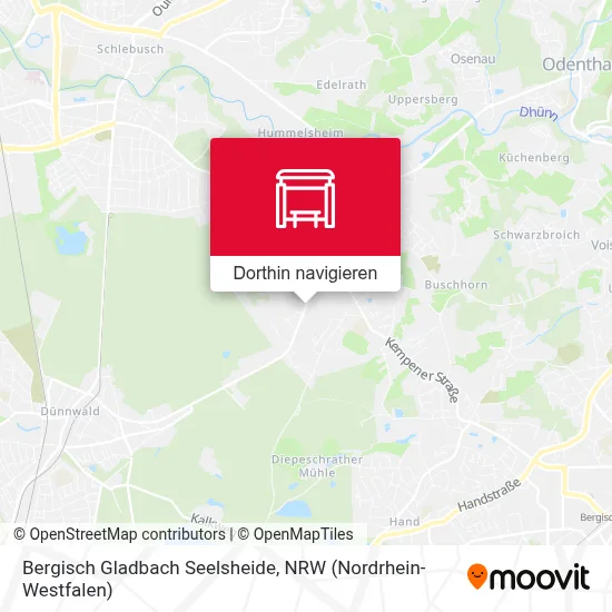 Bergisch Gladbach Seelsheide Karte