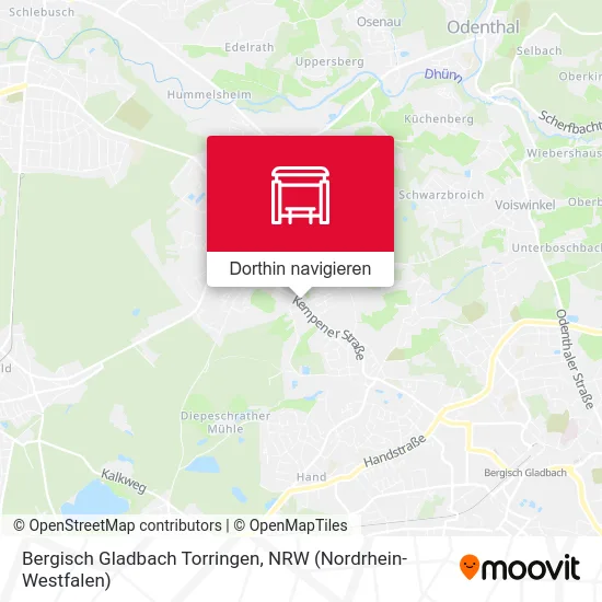 Bergisch Gladbach Torringen Karte