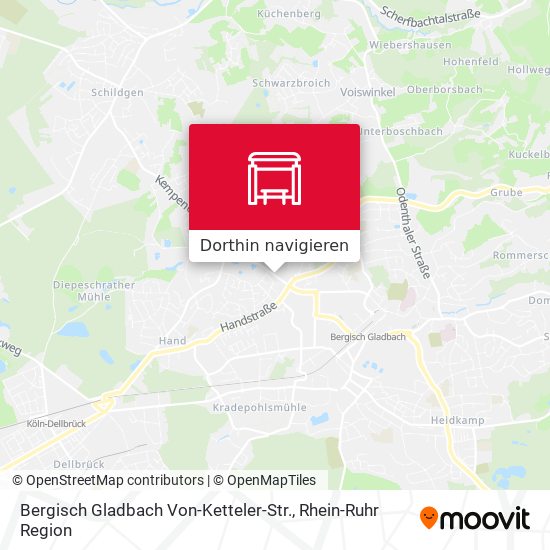 Bergisch Gladbach Von-Ketteler-Str. Karte