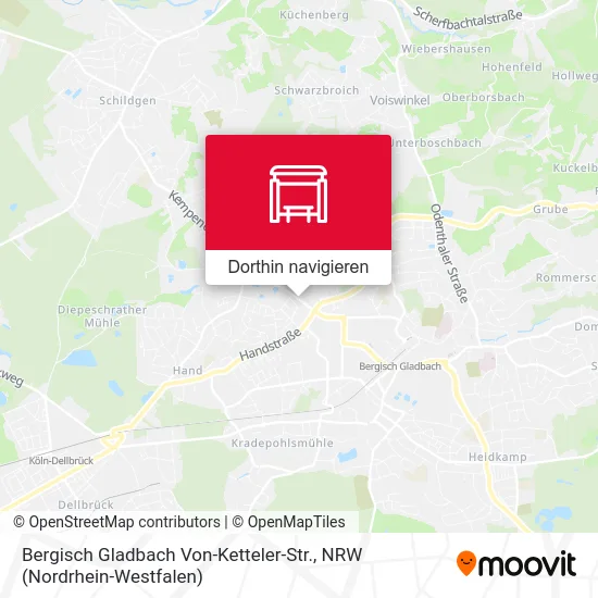 Bergisch Gladbach Von-Ketteler-Str. Karte