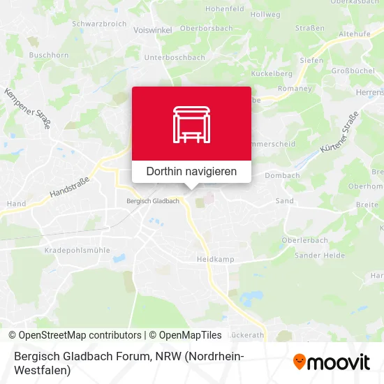 Bergisch Gladbach Forum Karte