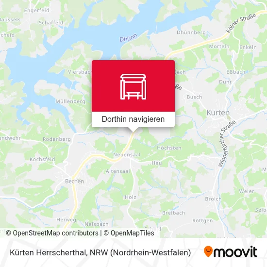 Kürten Herrscherthal Karte