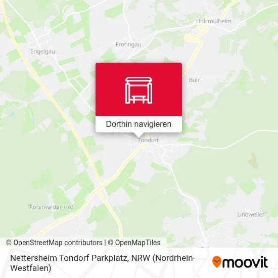 Nettersheim Tondorf Parkplatz Karte